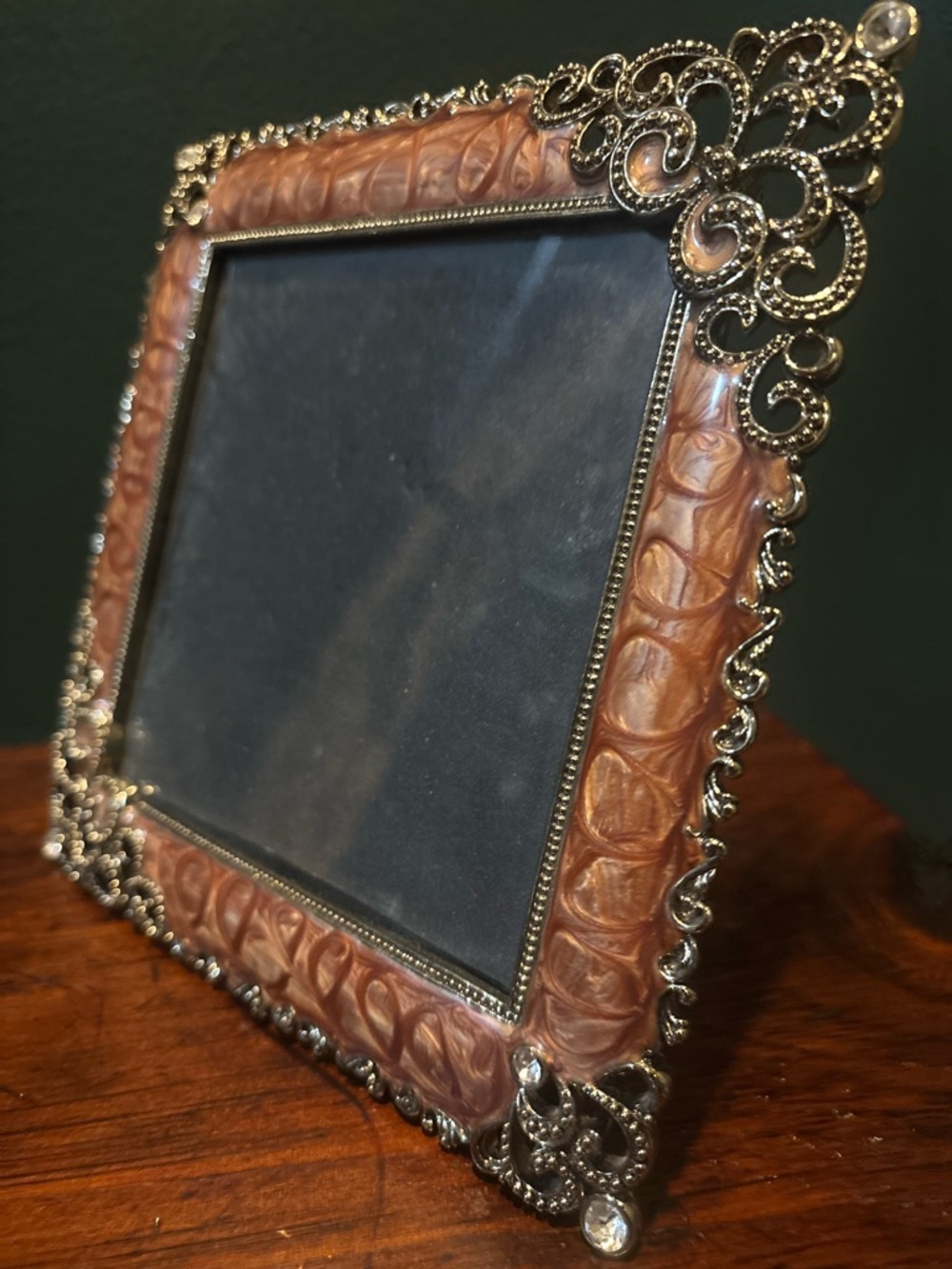 Vintage Ornate Silver Decorative Picture Frame - Picture 3 of 4